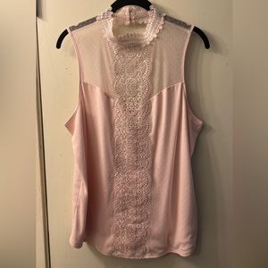 Express High Neck Lace Tank